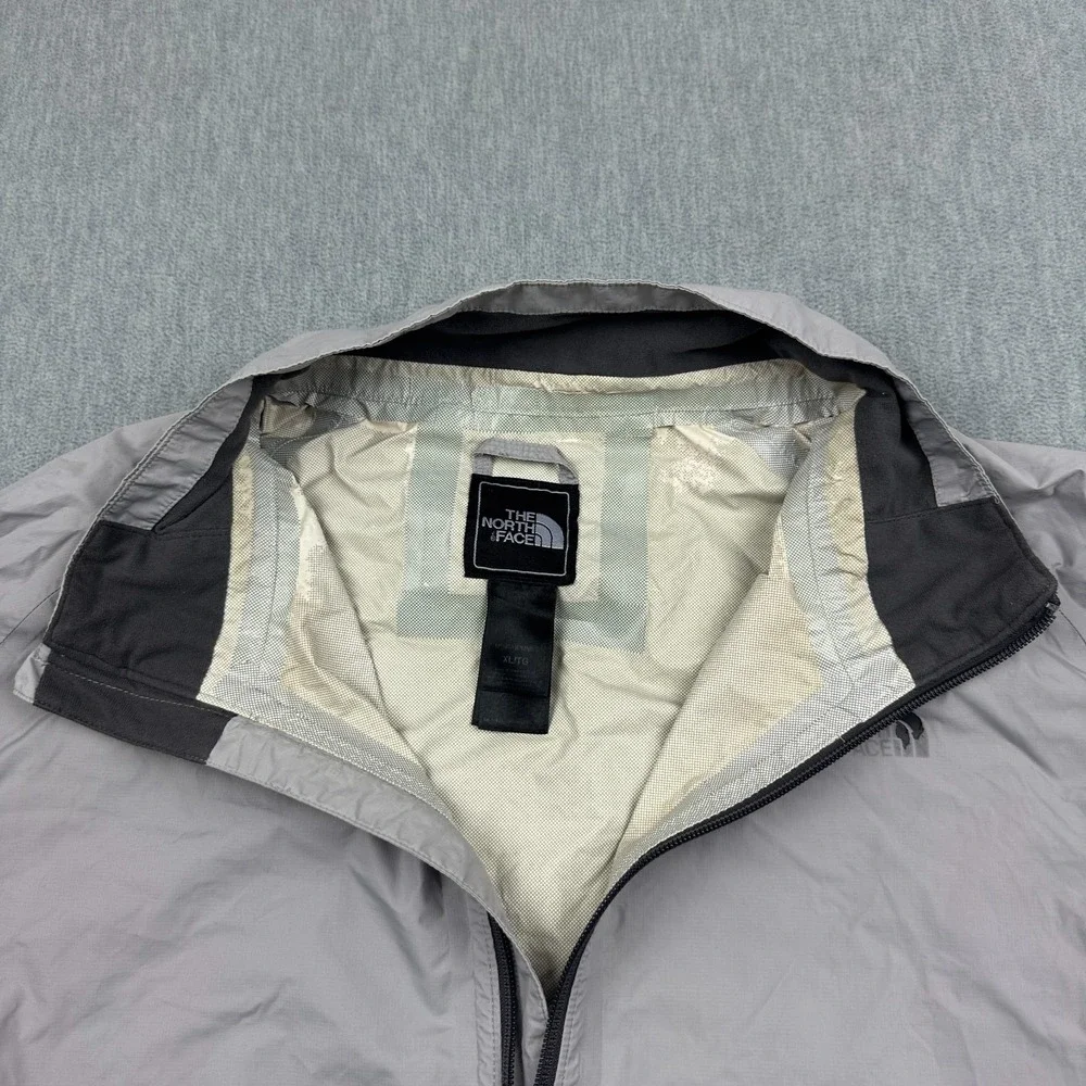 The North Face Jacket Mens Extra‎ Large Gray 1/2 Zip Hyvent DT Windbreaker Coat